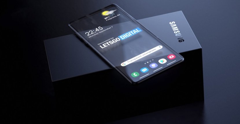 Samsung запатентовал полностью прозрачный смартфон